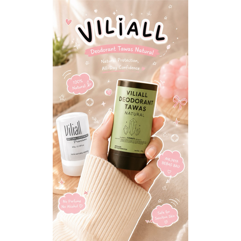 Deodorant vili tawas alami