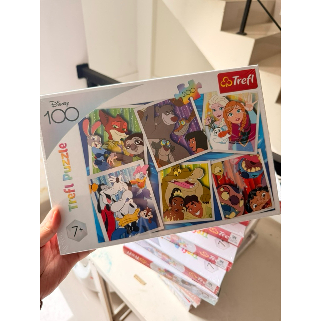 TREFL Puzzle Disney Heroes Zootopia Frozen Donald Duck Stitch