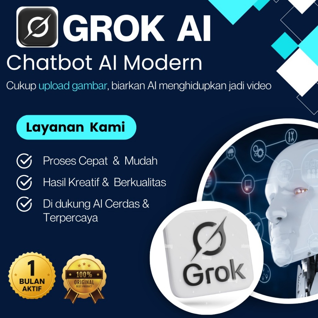SUPERGROK PREMIUM FULL AKSES GROK AI