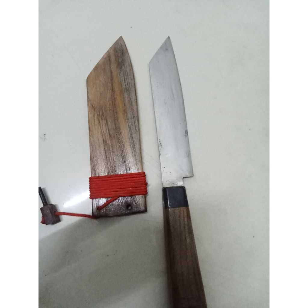 Pisau Dapur Iris Seset Kelet Sayur Bahan Baja HSS M42 Original