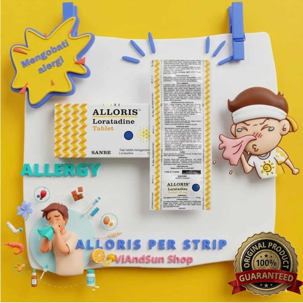 Alloris Loratadine 10mg Tab