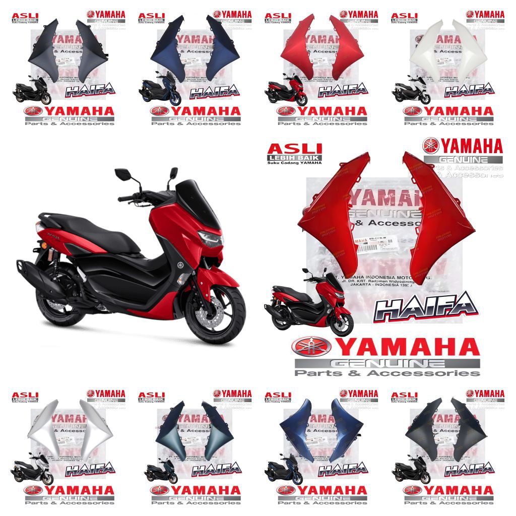 MOLE SAYAP BAWAH  Pijakan Kaki NEW NMAX 155 N MAX 2020 2024 kanan kiri B6H-F171L-00 B6H-F171M-00 Ori