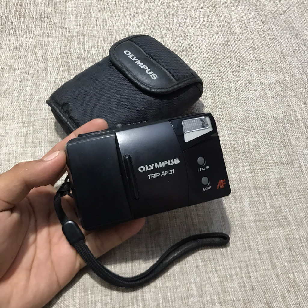 Olympus Trip Af31 Tokyo Japan Fisik Mulus kondisi Bahan