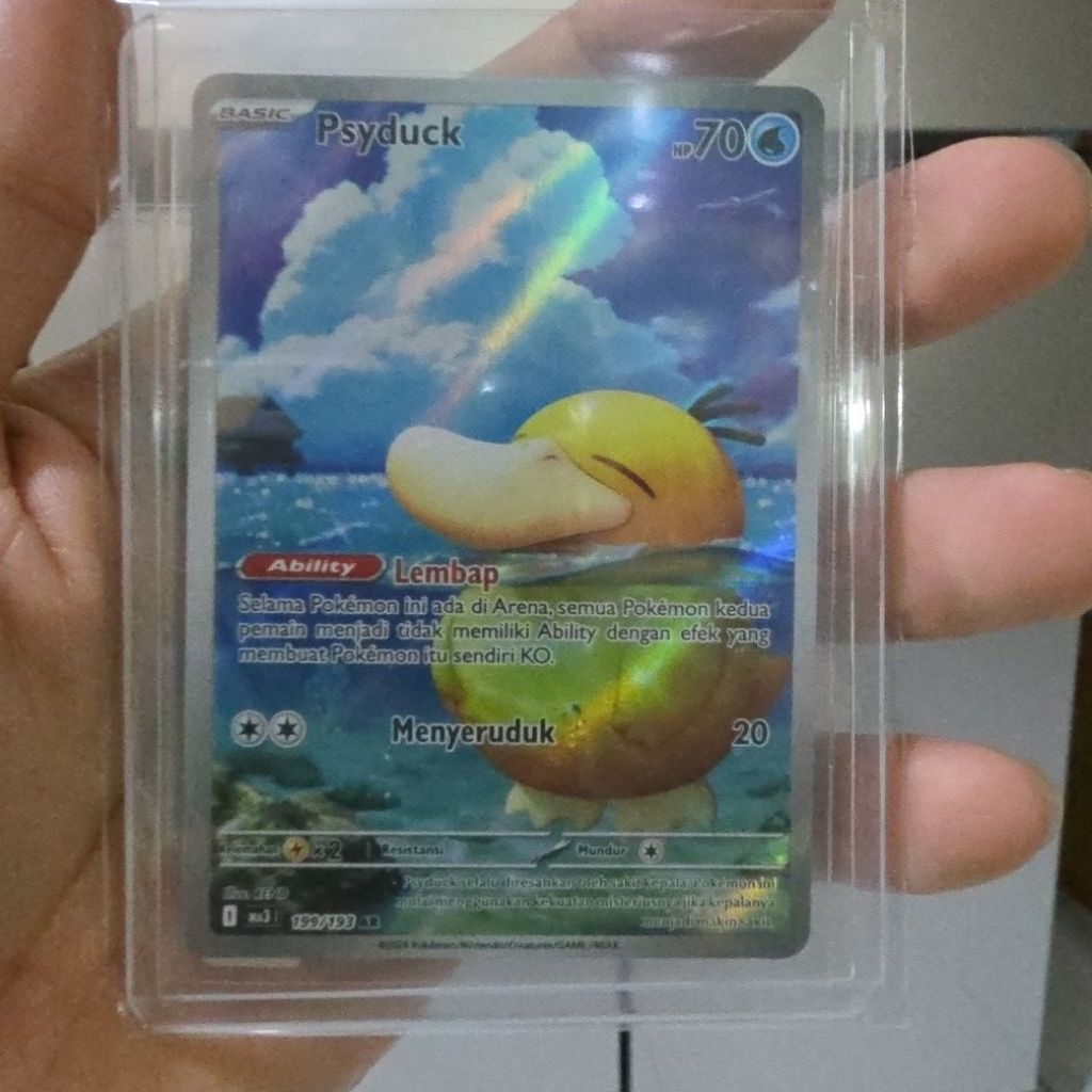 Pokemon Mega impian - Psyduck 199/193 AR