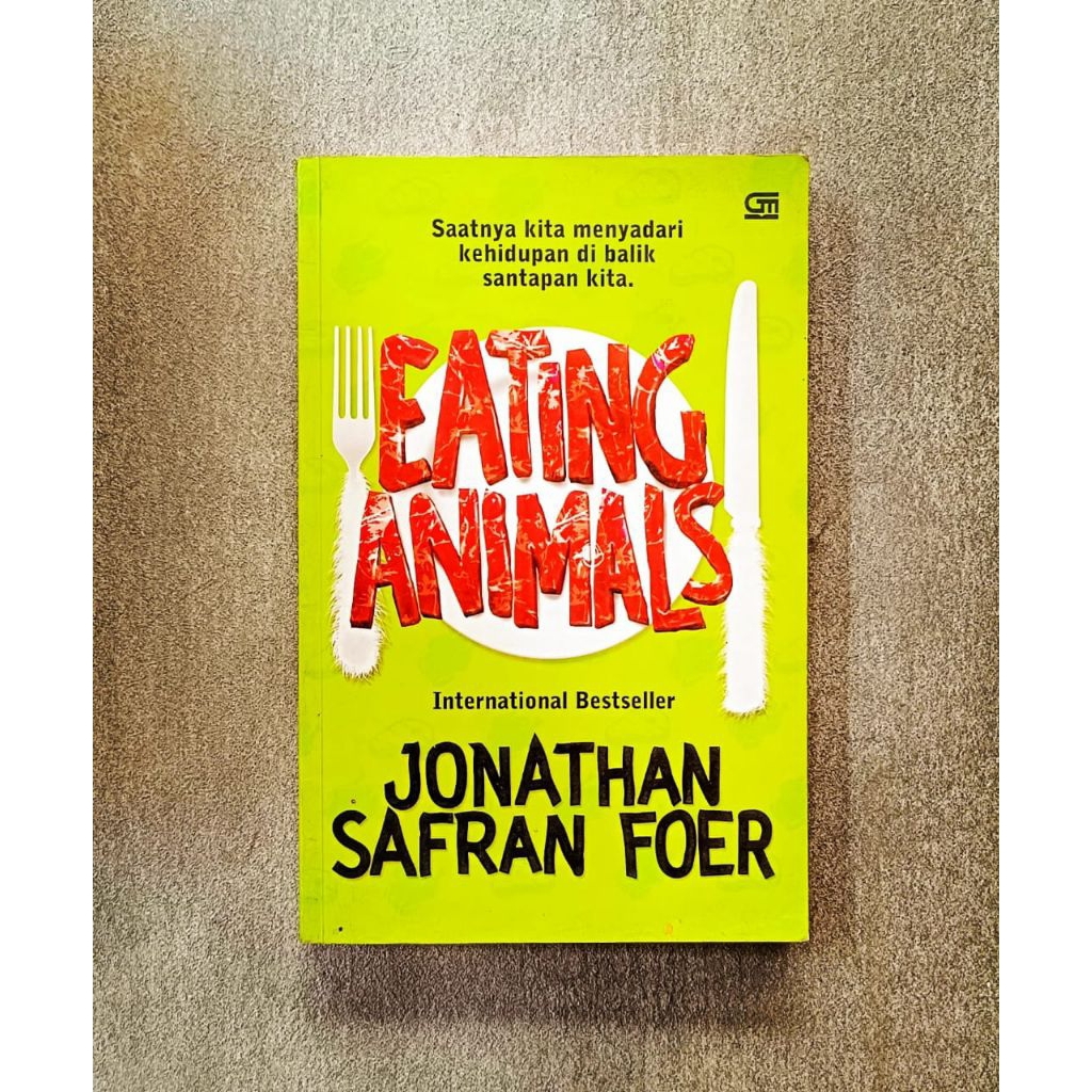 Buku Eating Animals - Jonathan Safran Foer