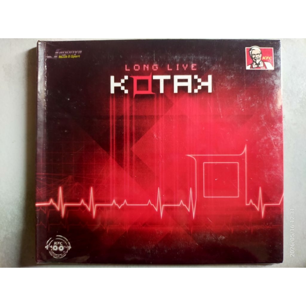 CD original long live KOTAK (CD KFC)