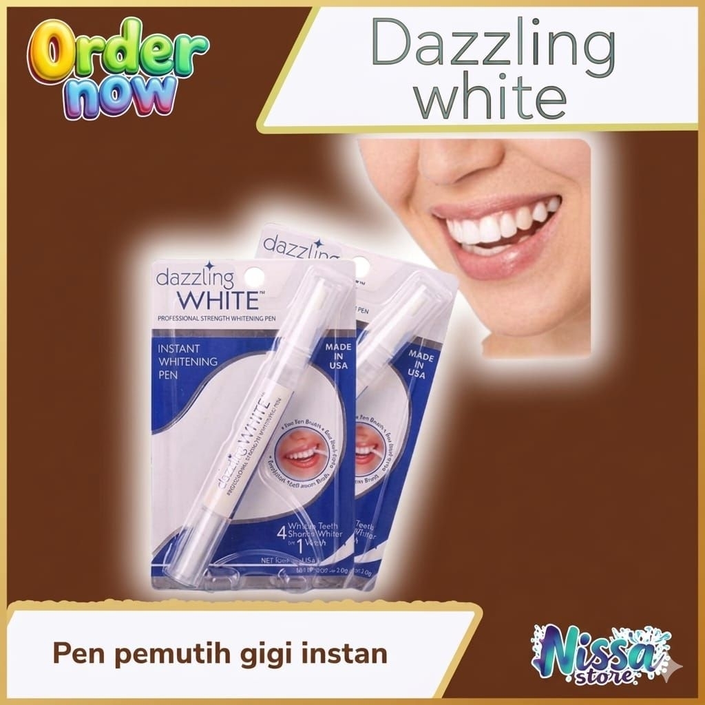 DAZZLING PEN Teeth whitening pen pemutih gigi