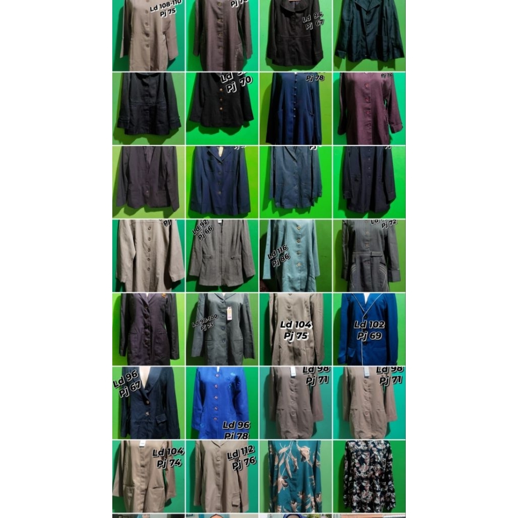 Blazer2 wanita deadstock