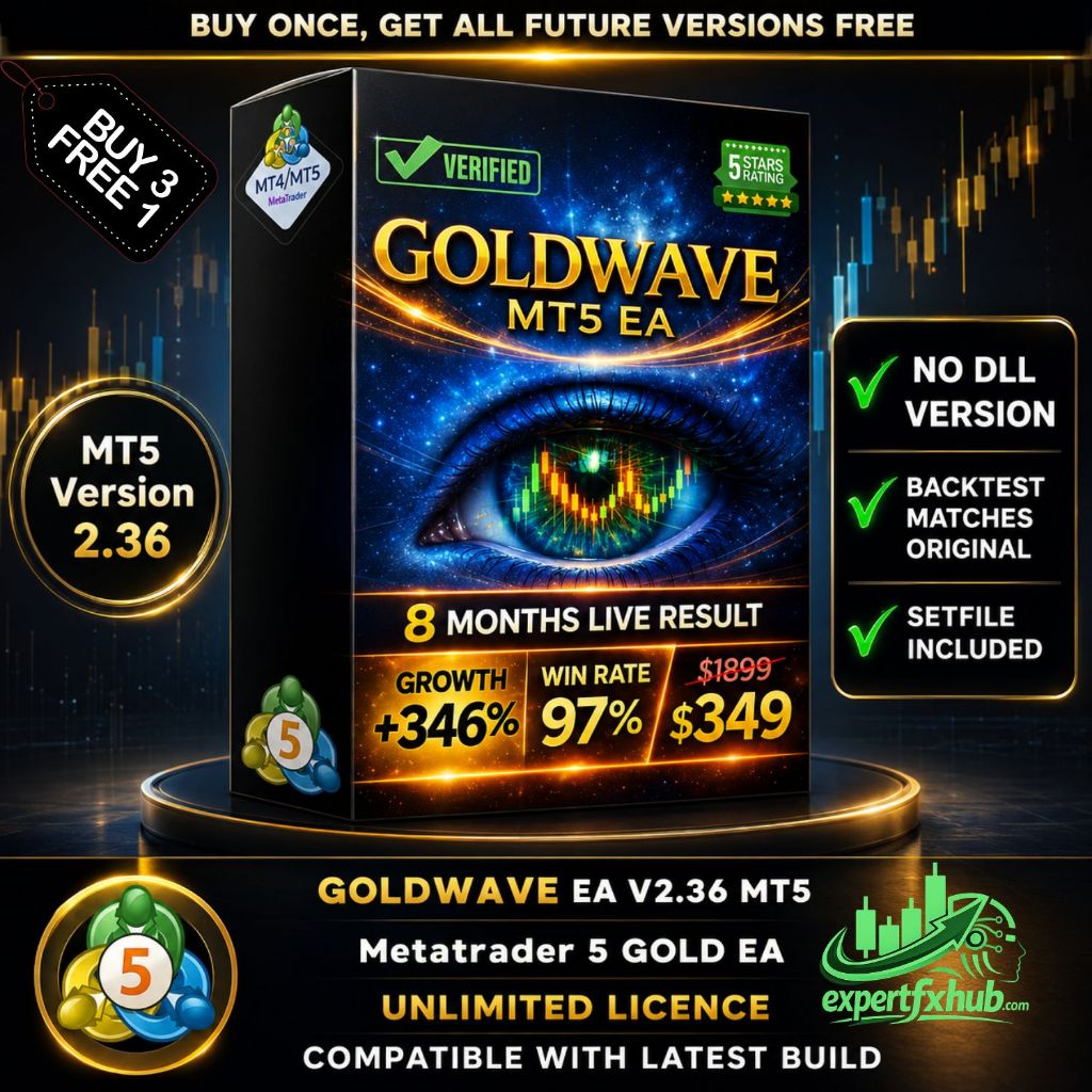 v2.36 Goldwave EA Metatrader 5 Expert Advisor ftmo prop firm challenge scalping trading bot unlimite