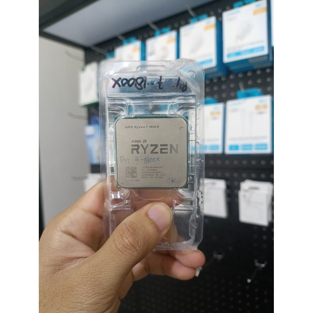 processor ryzen 7 1800x tray normal