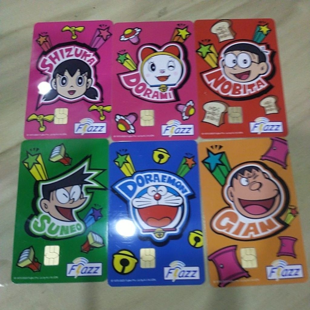 flazz gen 2 doraemon dkk