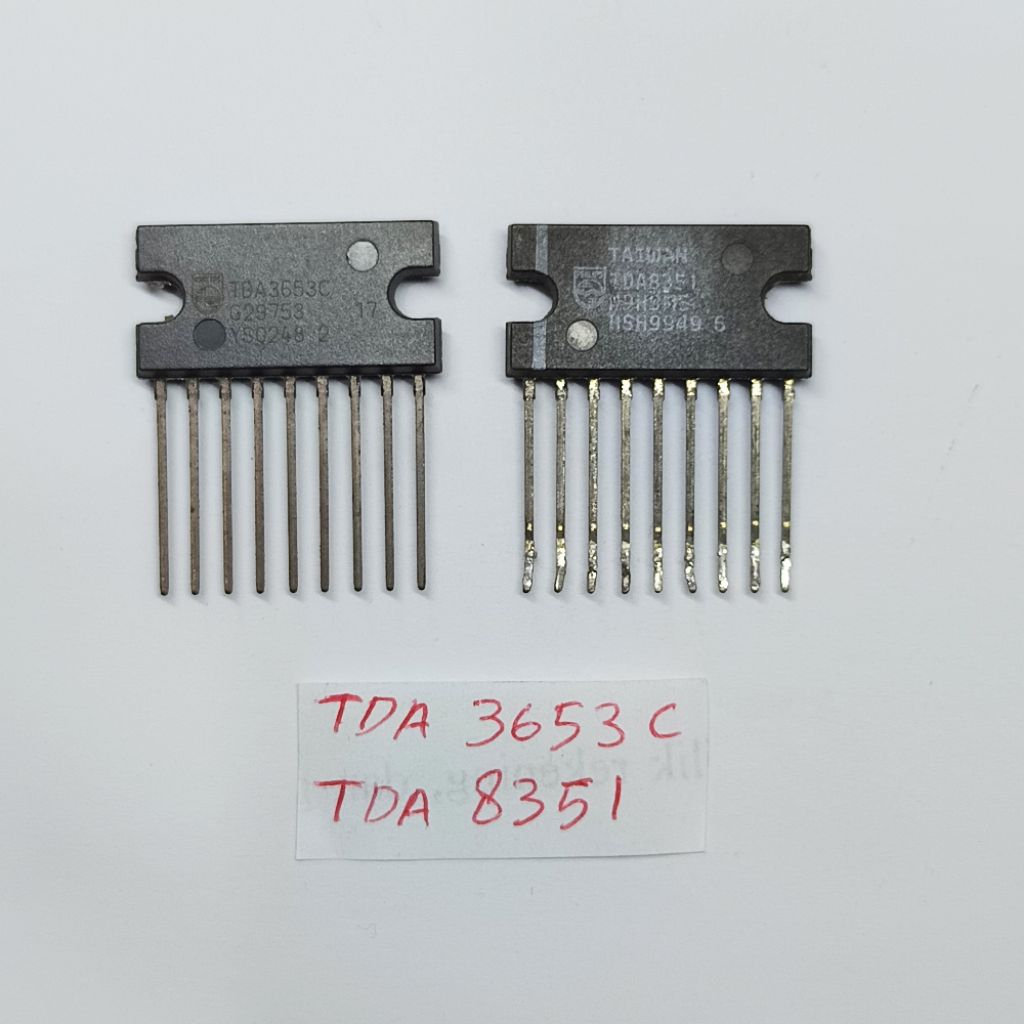 IC HA1397 / RBV-401 / TDA3653C / AN7161N / TA7232P / D4SB-60L / BA5406-5412 / TA8229K / TDA3651AQ / 