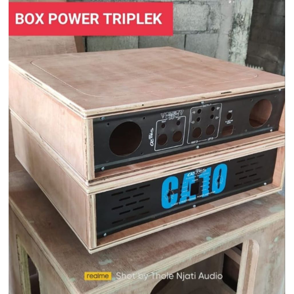 BOX POWER CA 10 LENGKAP DENGAN PLAT