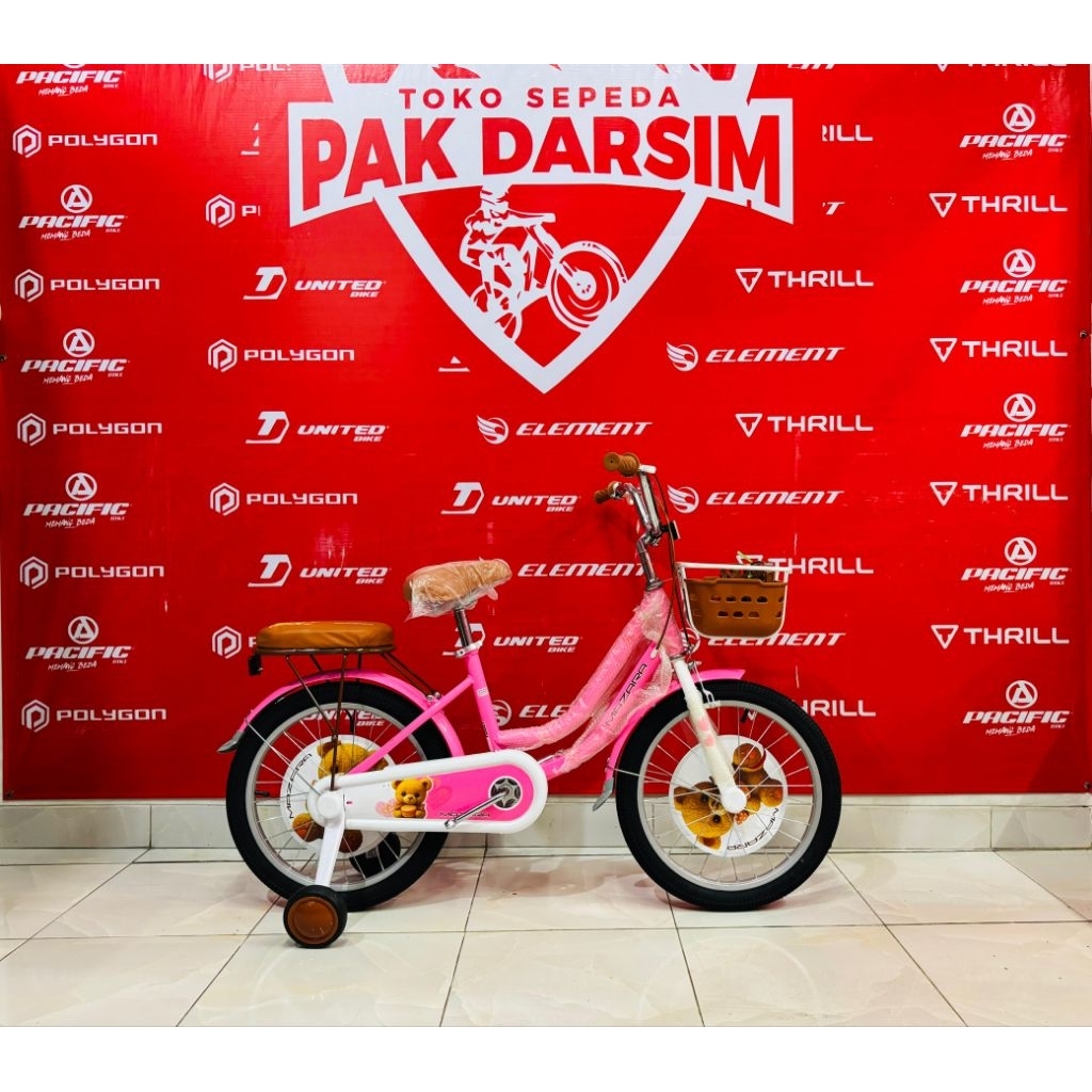 Sepeda Mini 18 inc mazara pabrikan pacific harga murah kualitas bagus