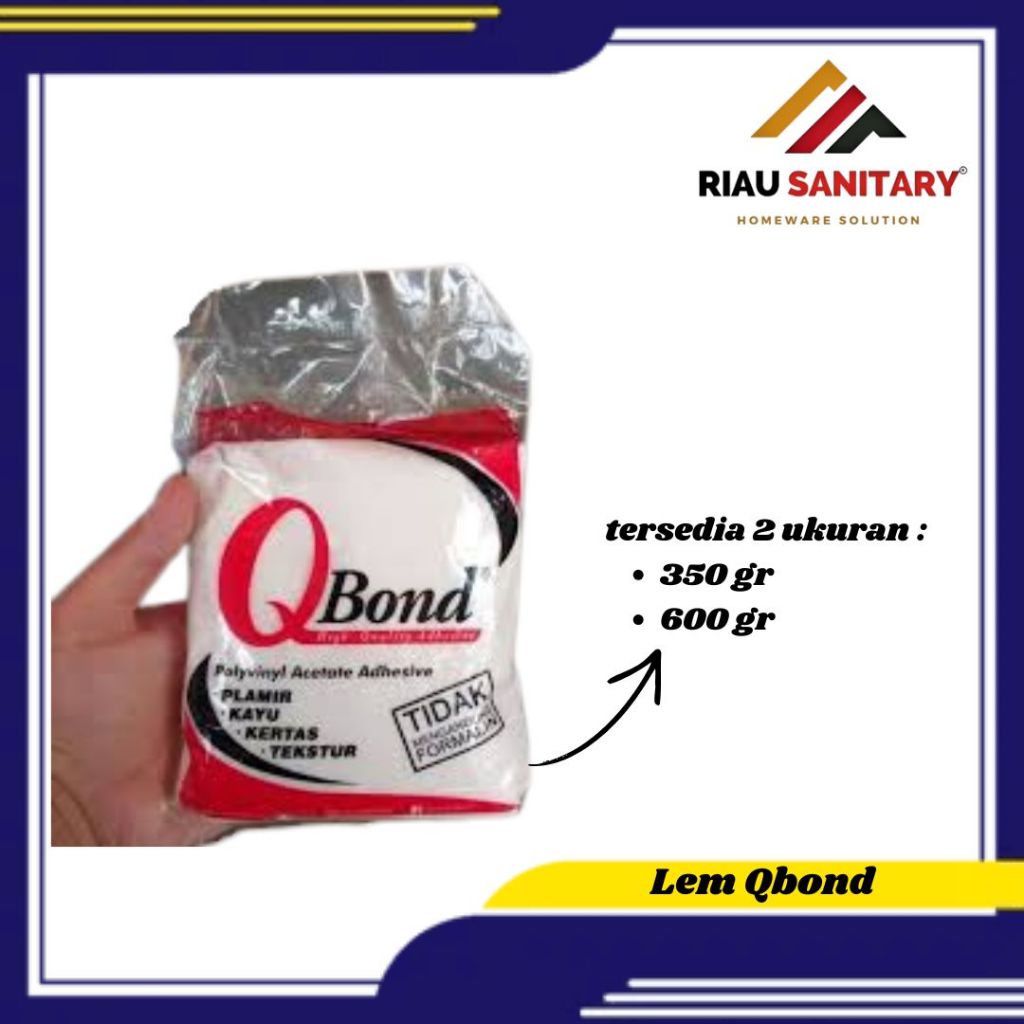 Lem QBond Super Kuat Cepat Kering Perekat Serbaguna Untuk Plastik Besi Kayu