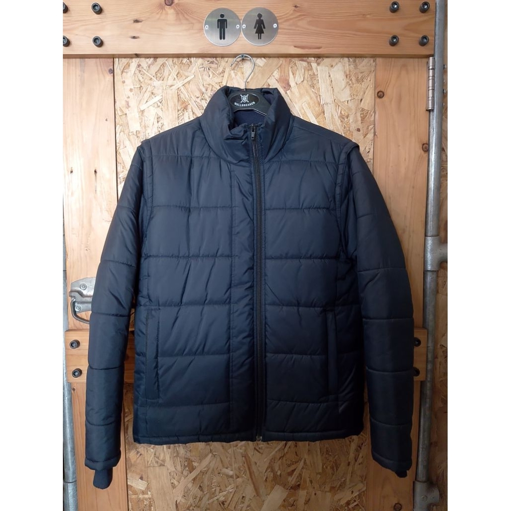 JAKET PUFFER DUBLE ZIPPER WELLBORN | JAKET GELEMBUNG PRIA WATERPROOF | JAKET OUTDOOR | JAKET DISTRO 