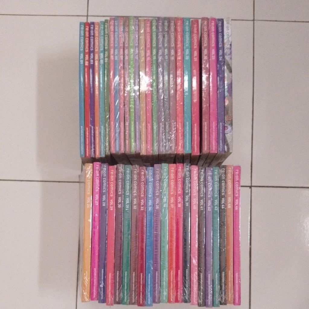 Komik Set re:On Comics / Reon Comics Fullset Vol 1-46 (kondisi cek deskripsi)