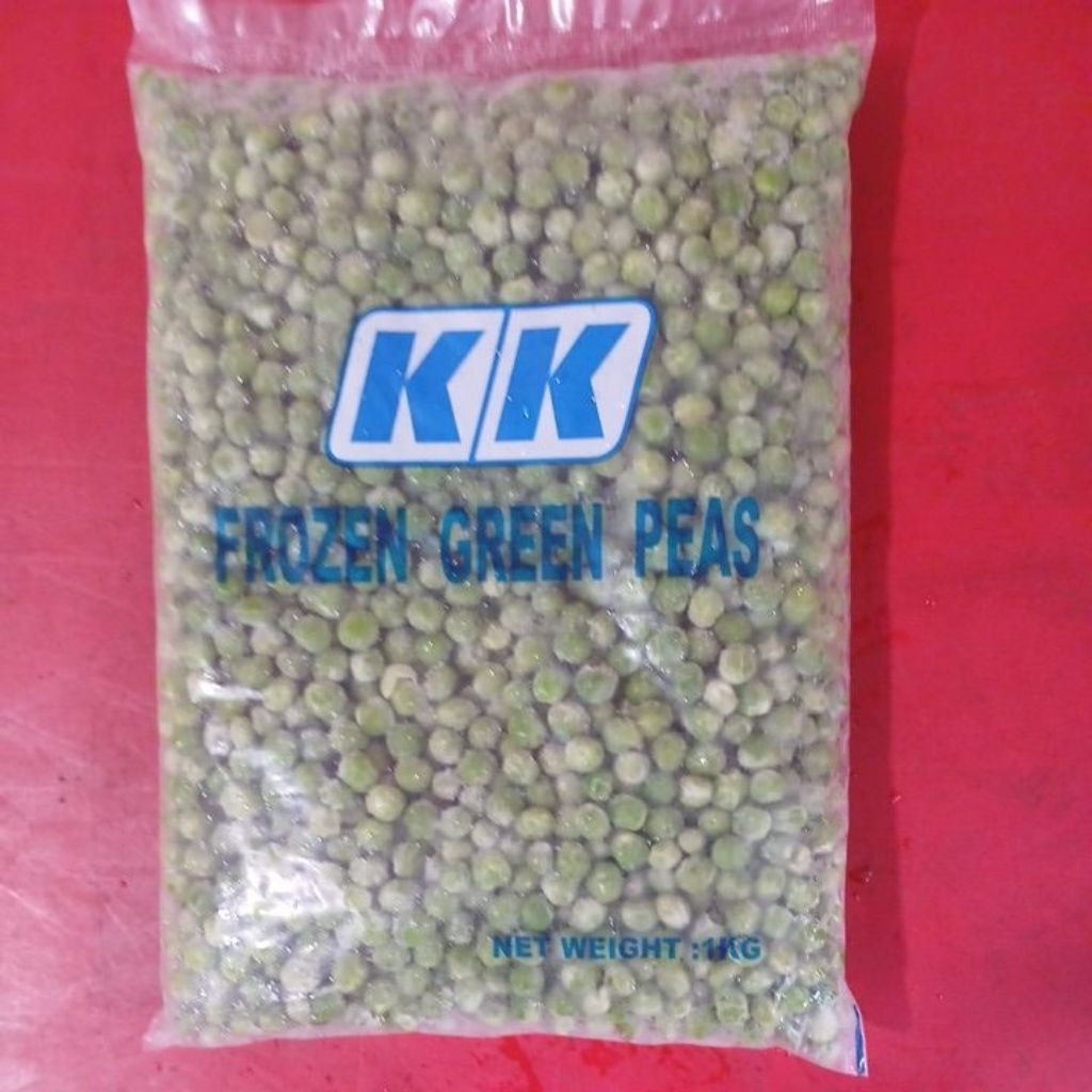 Kk frozen green peas / kacang polong 1kg