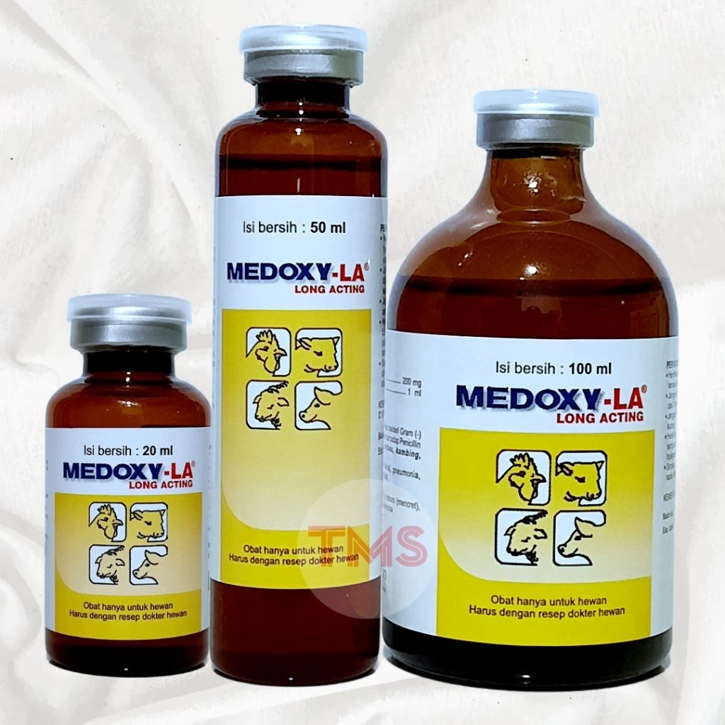 MEDOXY LA 100ml Obat Antibiotik sapi kambing unggas