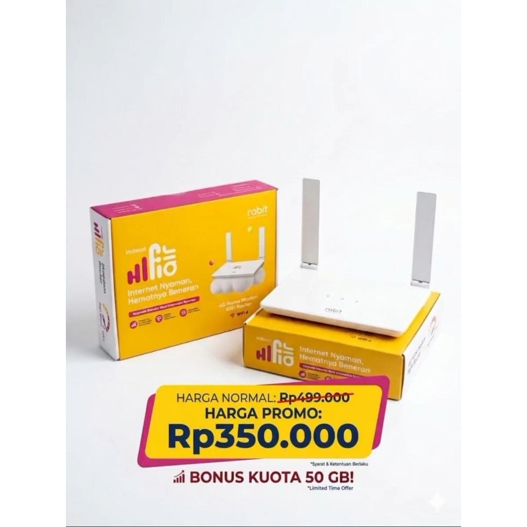 hifi indosat modem internet Portable berbagai merk