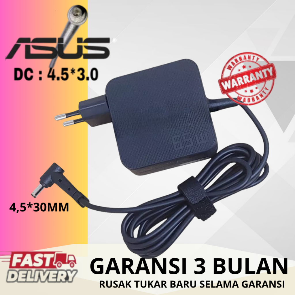 Charger Asus B400 Bu201 B551 P452 P552 P751 Q5240 pro b8230 PU551 P1440 P2430 P4540 PU301 | Asus E14