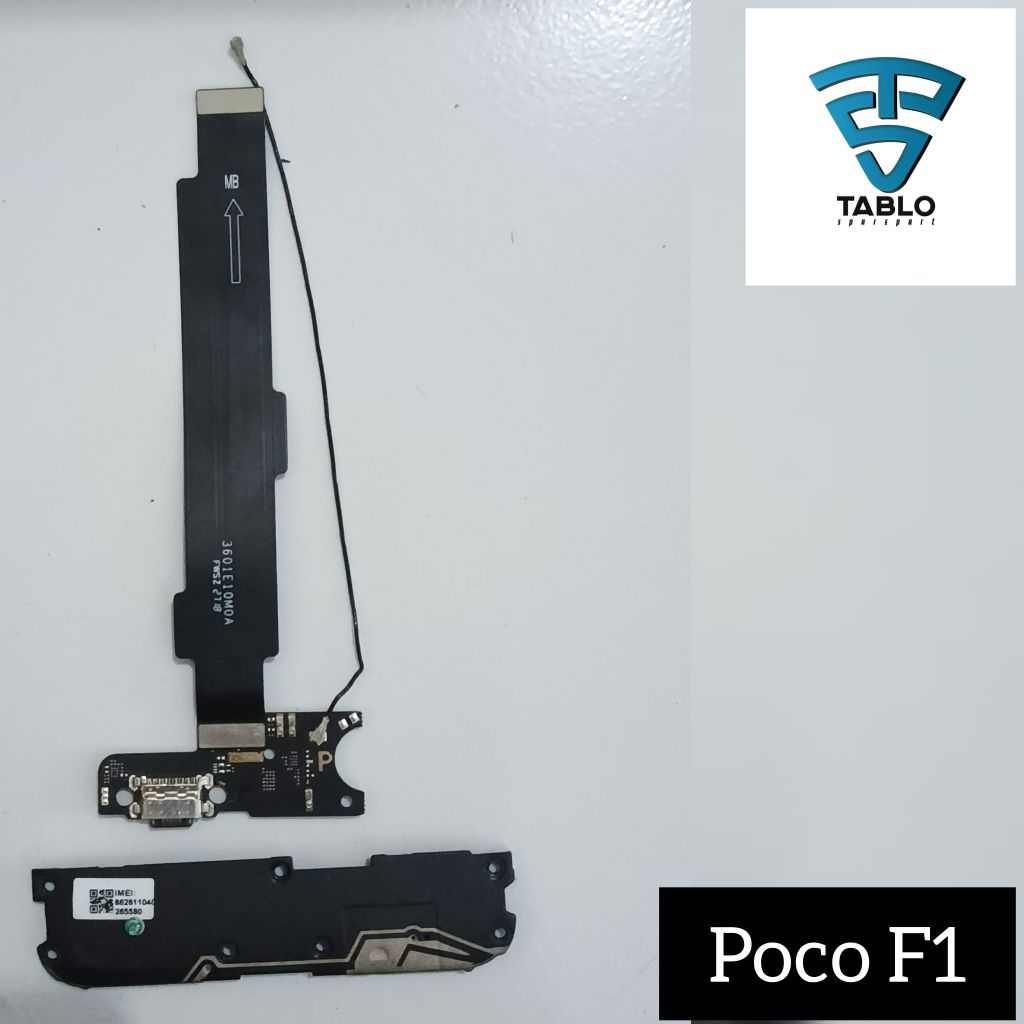 speaker bawah Papan cas flexibel antena Poco pocophone F1 original copotan hp