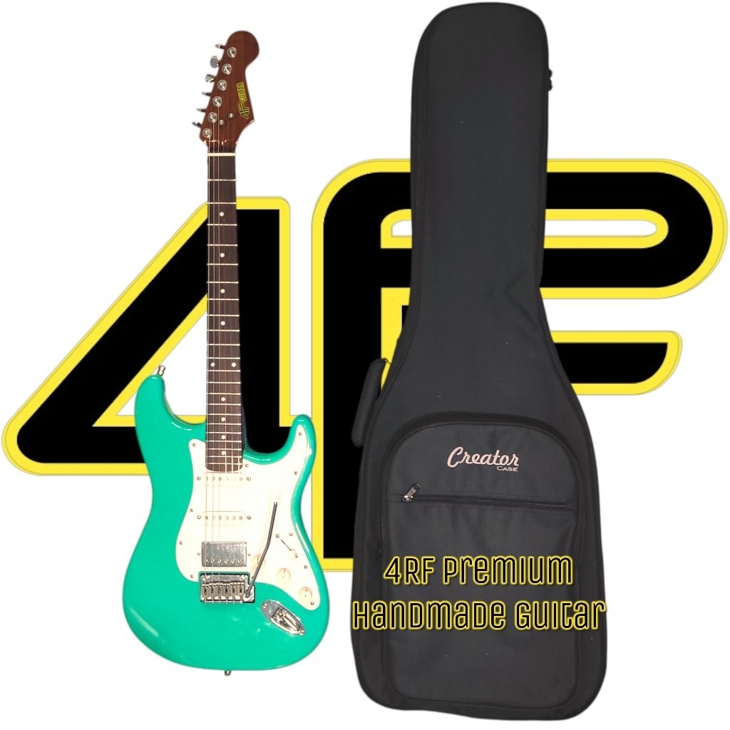 Gitar Elektrik Custom Handmade Premium 4RF Guitar