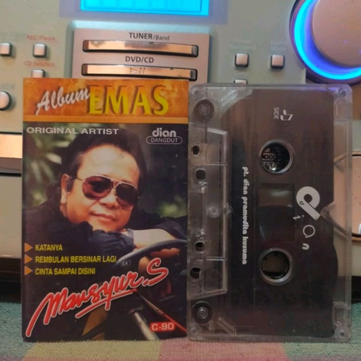 Kaset pita album emas Mansyur S