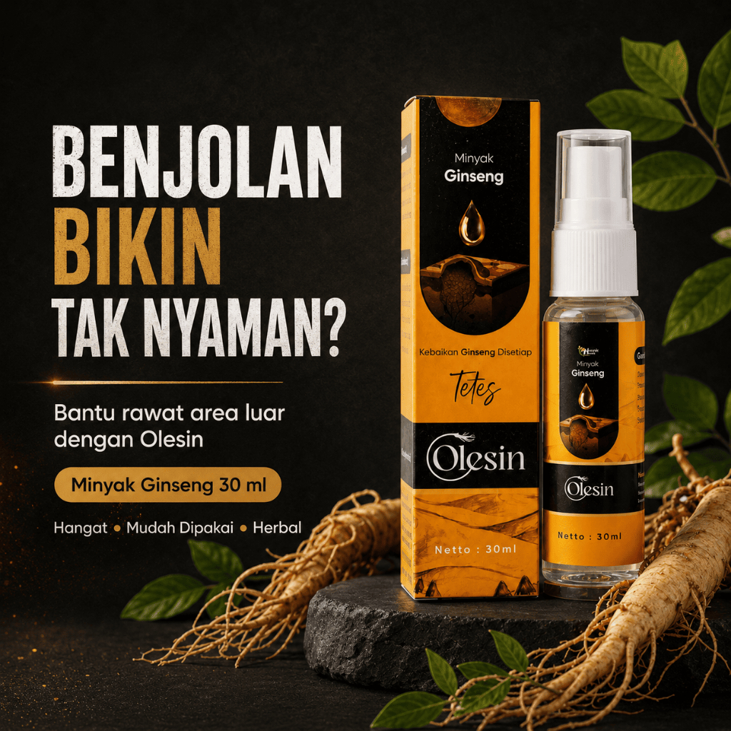 BERHOLOGRAM OLESIN.ID | Obat Oles Tiroid Kelenjar Getah Bening Ginseng Bpom