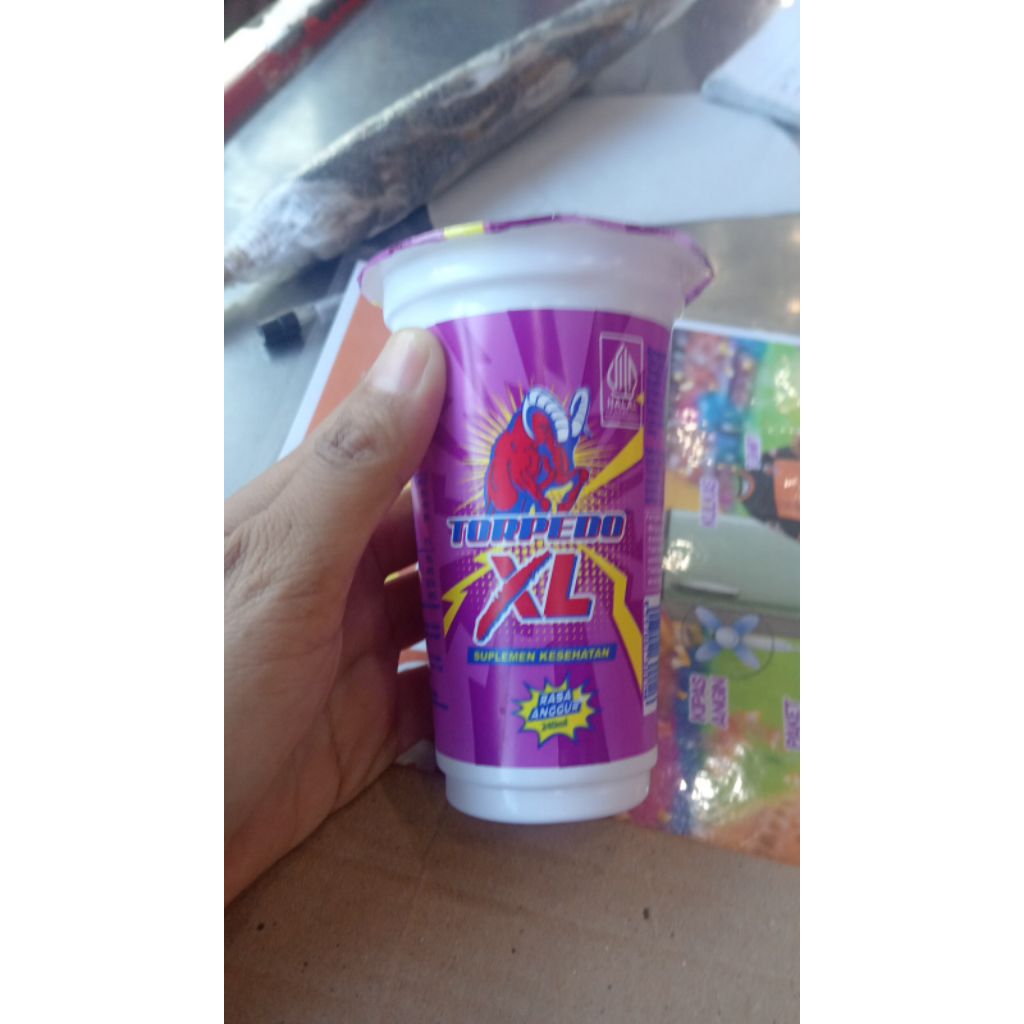 Torpedo XL Minuman Energi Siap Saji 1karton isi 24 Gelas