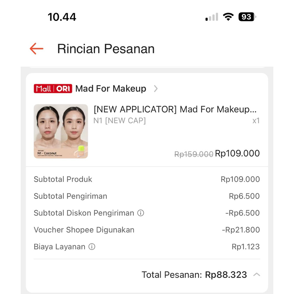 MAD FOR MAKEUP - SPOTLESS+ ACNE CONCEALER - SHADE N1