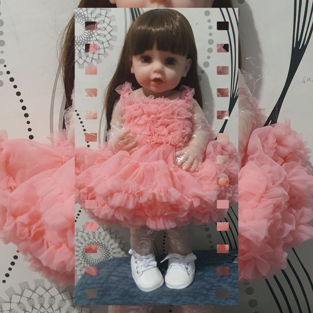 SIAP KIRIM Princess Doll Full Body Silicone 55cm Premium Doll