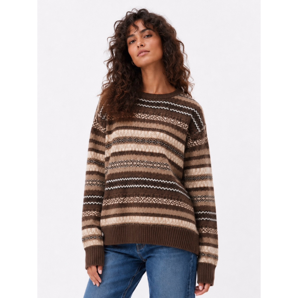 (L) Sweater Crewneck Wool Massimo Dutti