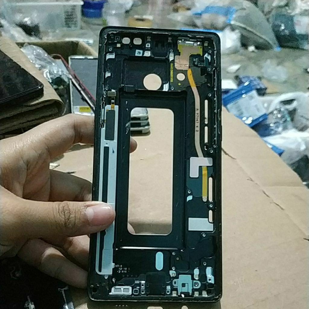 TULANGAN BEKAS SAMSUNG NOTE 8 N950/N950F TOMBOL KOMPLIT