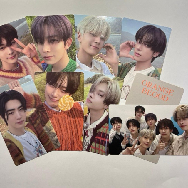 [ OFFICIAL ] Photocard PC Enhypen Orange Blood OB Album Weverse Engene Jungwon Heeseung Jay Jake Sun