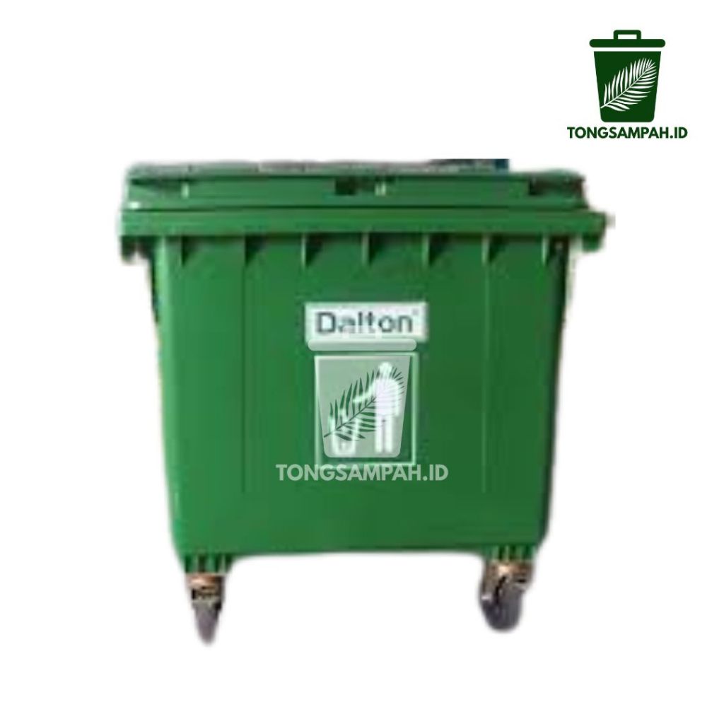 Tong sampah plastik roda jumbo 1100 liter