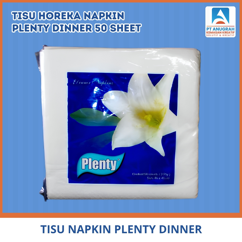Tisu Napkin Plenty Dinner 50 Sheet