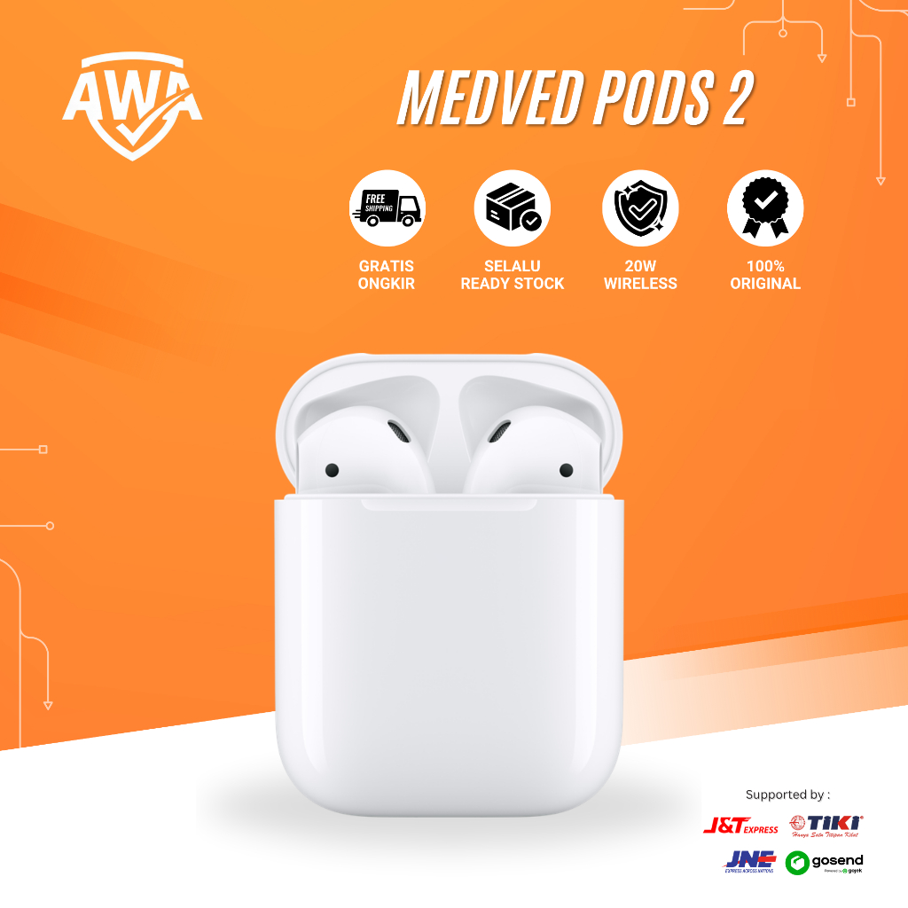 Medved 2 Wireless Charging Case TWS Bluetooth