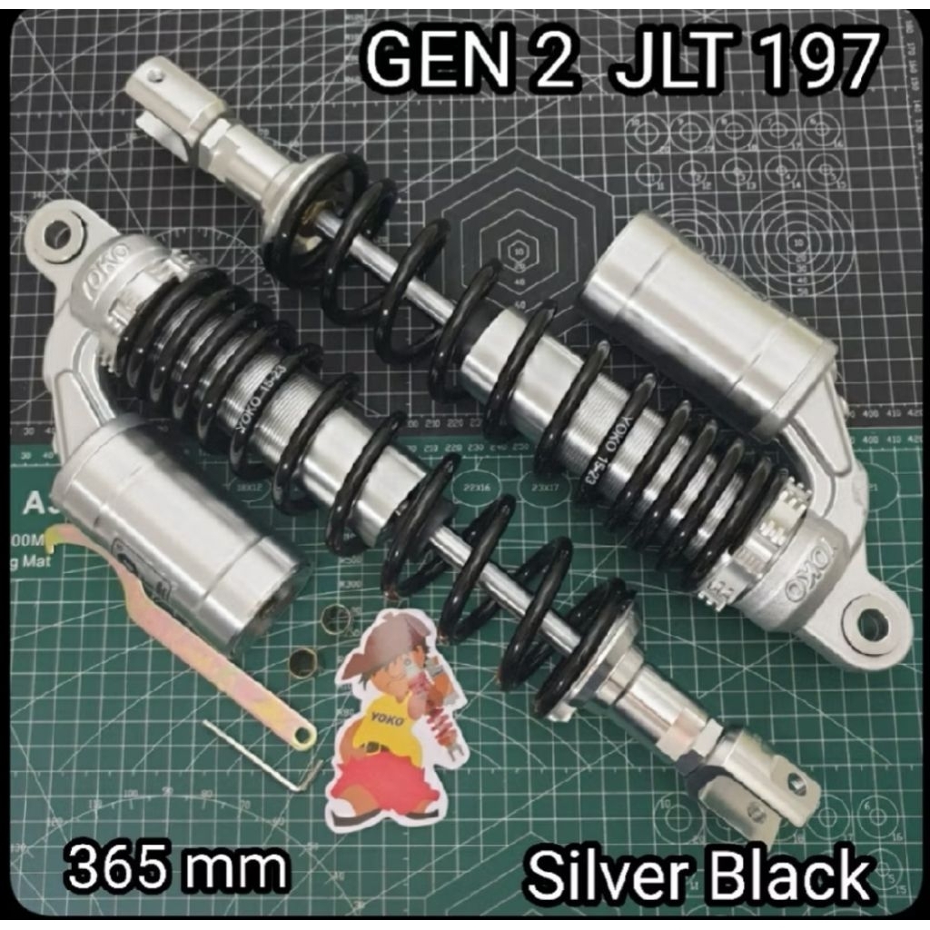 SHOCK/SHOCKBREAKER YOKO HONDA PCX150, PCX160/shock tabung belakang yoko honda pcx150, pcx160 yoko ge