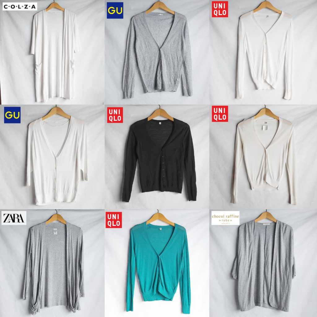 Sweater Rajut Wanita Lengan Panjang Balon Crop