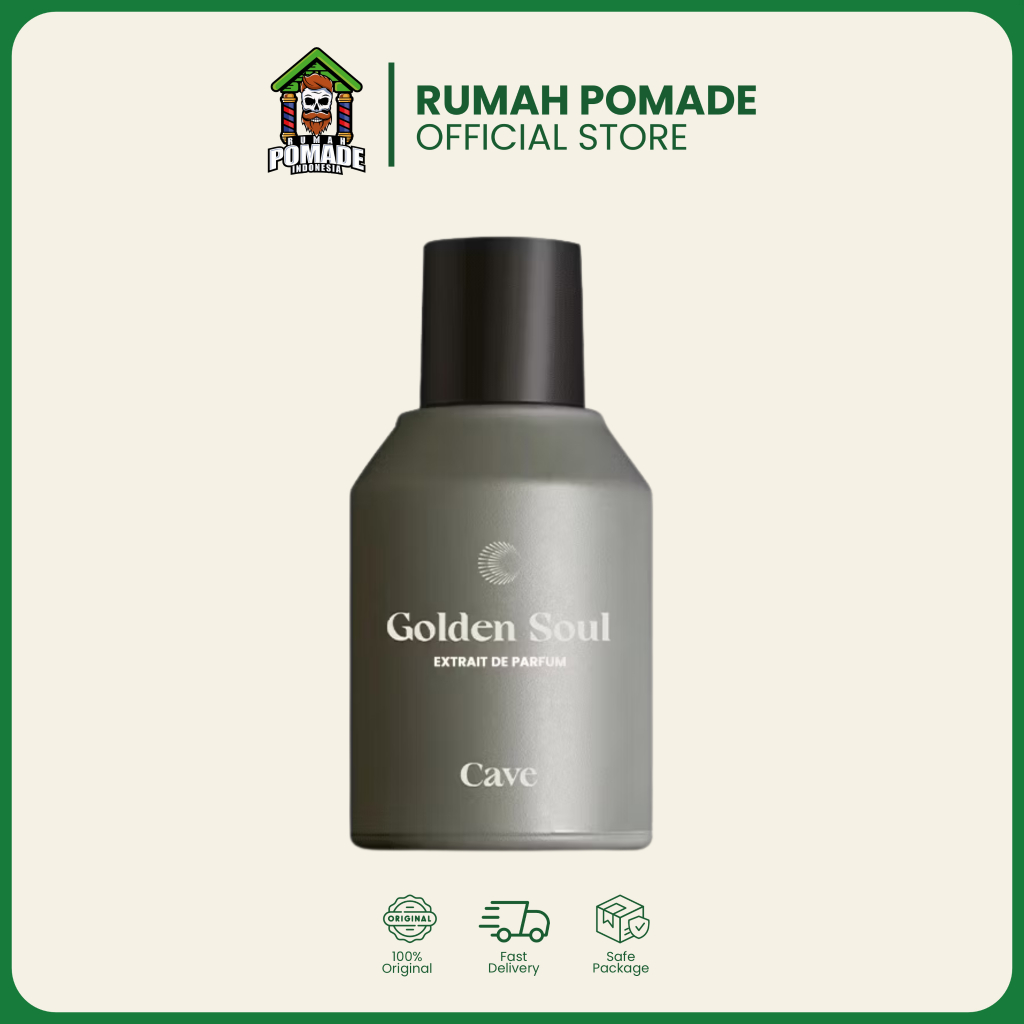 Cave Golden Soul Extrait de Parfum 50ml - Parfume Pria Tahan Lama Cave Original
