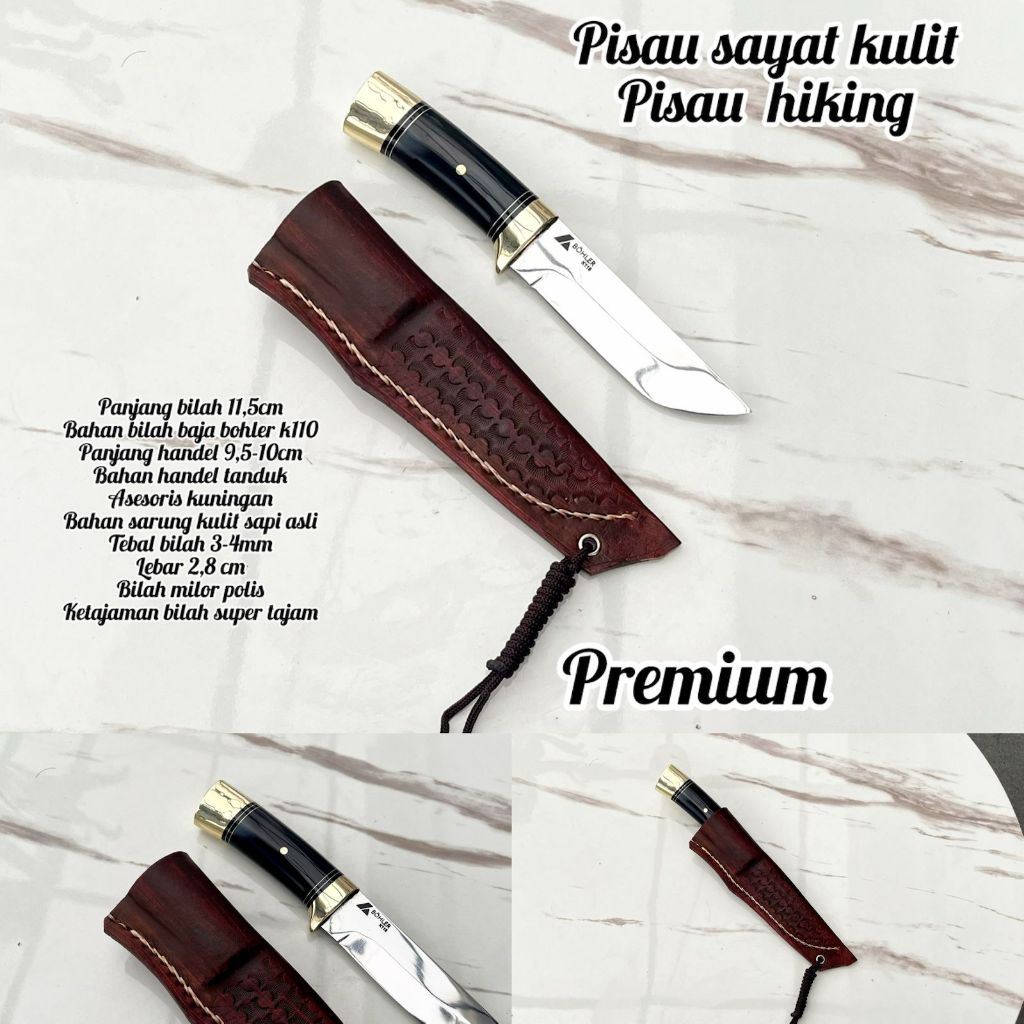 Pisau Sisit Domba Sapi Bohler K110 Super Premium