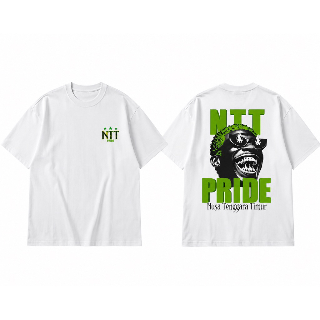 TSHIRT/KAOS TIMUR NTT PRIDE DTF HIJAU