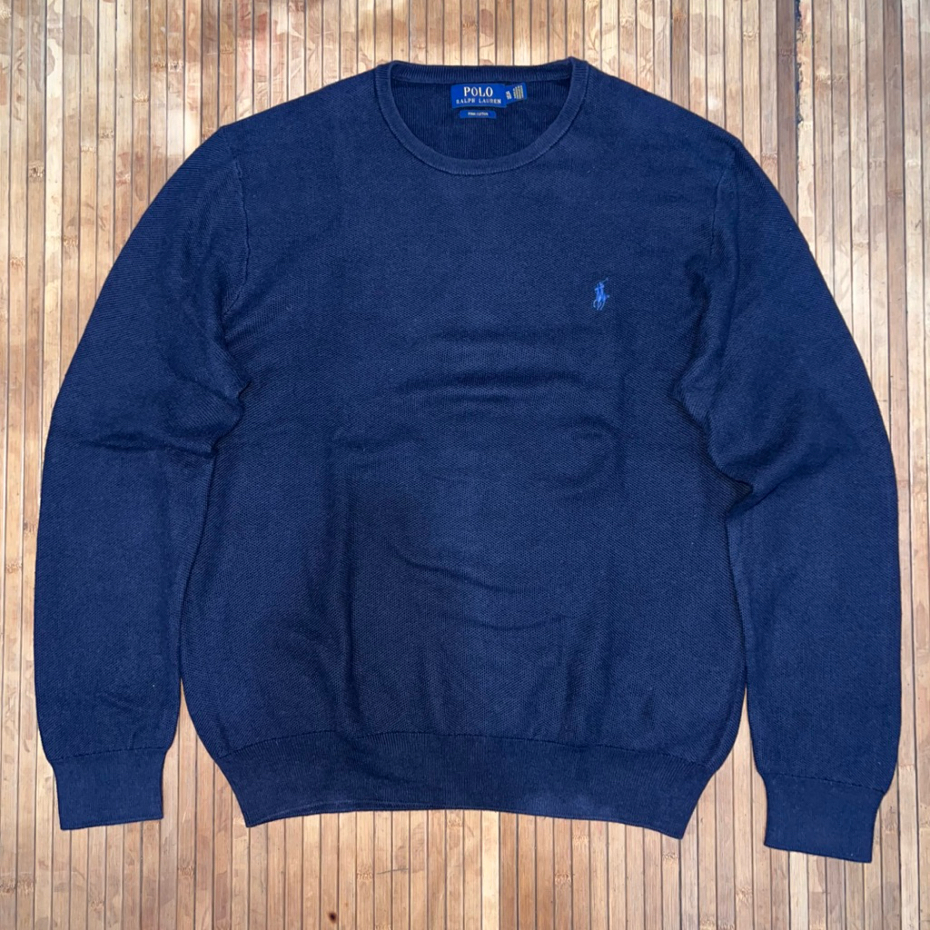 POLO RALPH LAUREN RAJUT DARK NAVY KNITWEAR