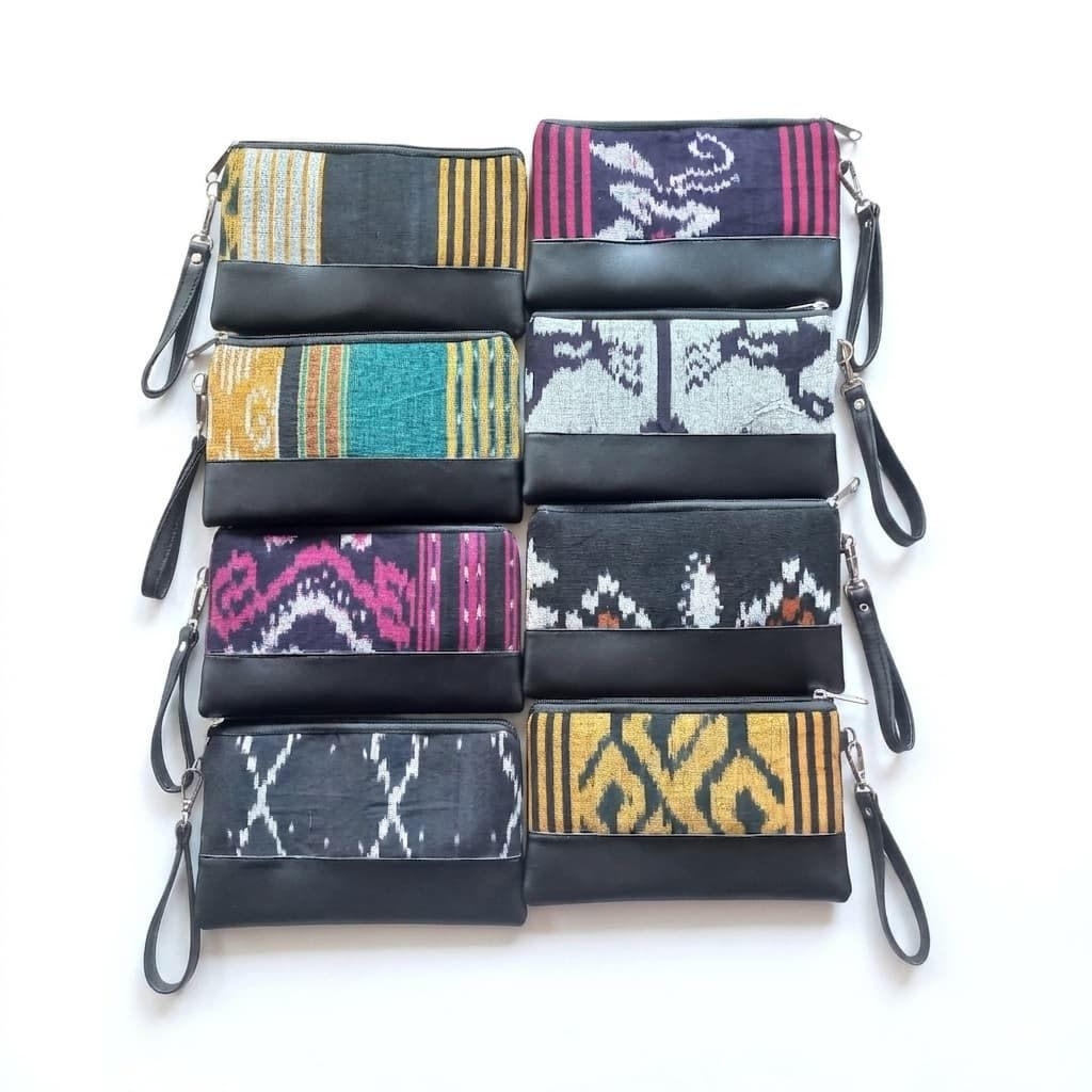 Dompet Etnik Tenun Pouch Wanita Gift