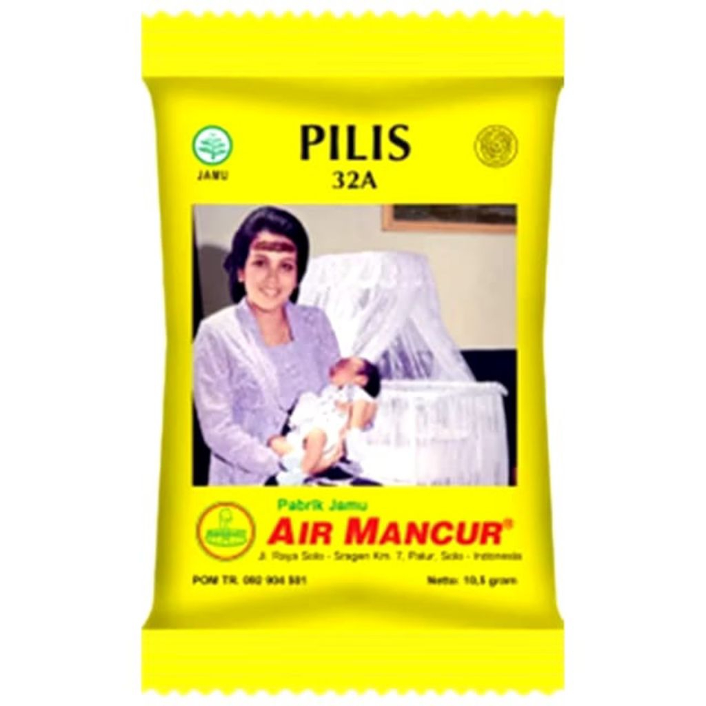 Air Mancur Pilis - Pilis Padat Herbal untuk Meredakan Sakit Kepala Wanita Pasca Melahirkan