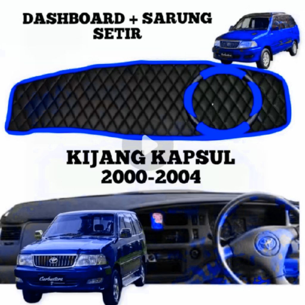 Alas dasboard mobil KIJANG KAPSUL 2000-2004 LGX LSX LX SGXSSX SX KRISTA Pelindung Dashboard Mobil+ S