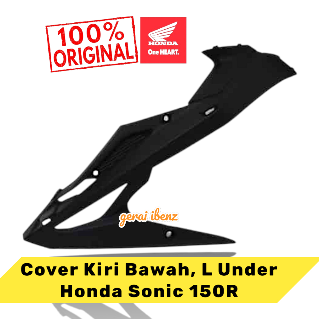 64430K56N00 Cover Kiri Bawah, L Under Honda Sonic 150R
