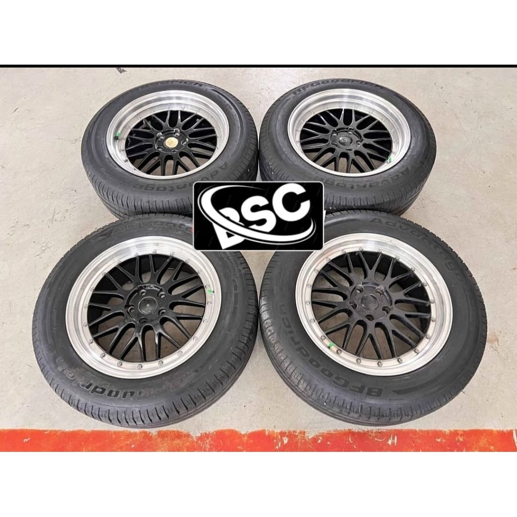 JUAL VELG BBS R18X8 5X114,3 ET B/P+BAN 235 60 R18 2024