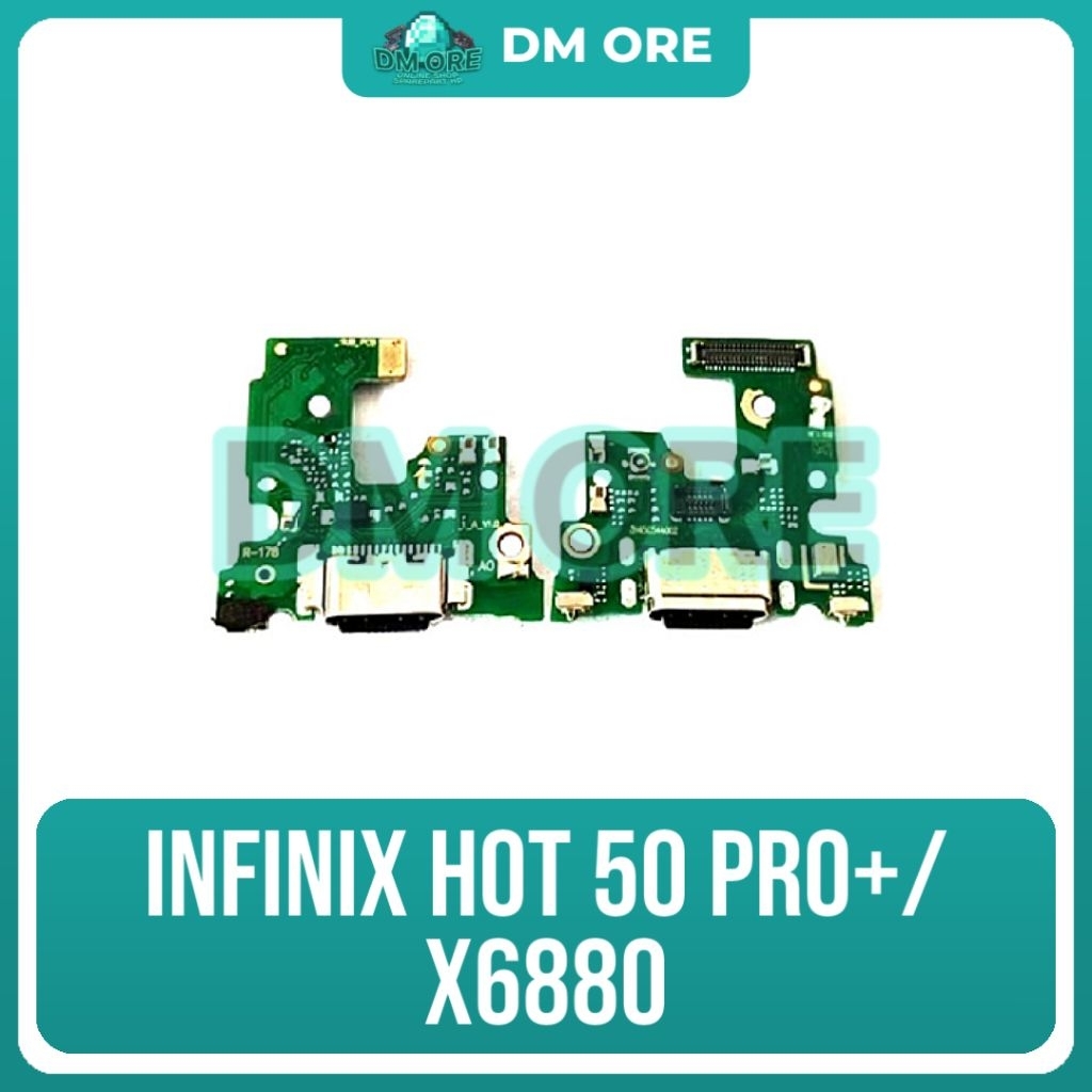 FLEXIBLE PAPAN CAS KONEKTOR INFINIX 50 PRO+/X6880 original plus ic